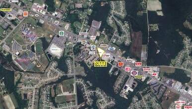 1017 W Corbett Ave, Swansboro, NC - AERIAL  map view - Image1