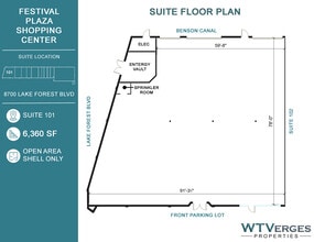 8700 Lake Forest Blvd, New Orleans, LA for lease Floor Plan- Image 1 of 5