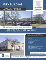 116 Corporate Blvd, South Plainfield NJ - Services immobiliers commerciaux