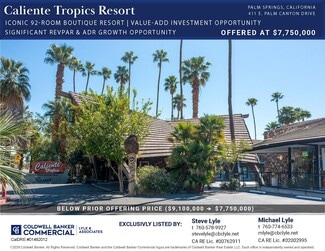 More details for 411 E Palm Canyon Dr, Palm Springs, CA - Hospitality for Sale
