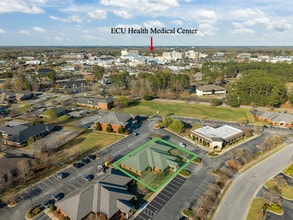 2450 Emerald Pl, Greenville, NC - Aerial  map view