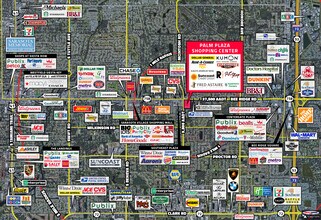 4400 Bee Ridge Rd, Sarasota, FL - Aérien  Vue de la carte