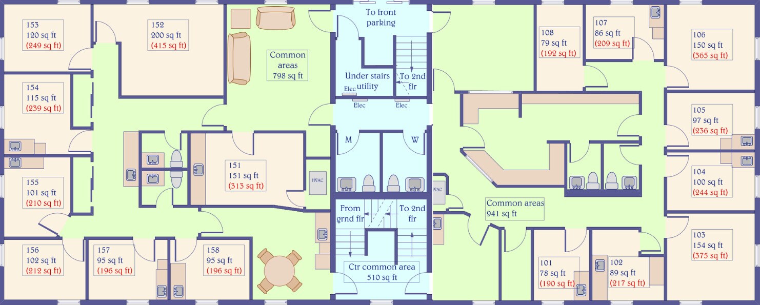 233 Ayer Rd, Harvard, MA à louer Plan d’étage- Image 1 de 2