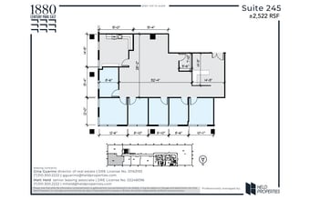 1880 Century Park E, Los Angeles, CA for lease Floor Plan- Image 2 of 3