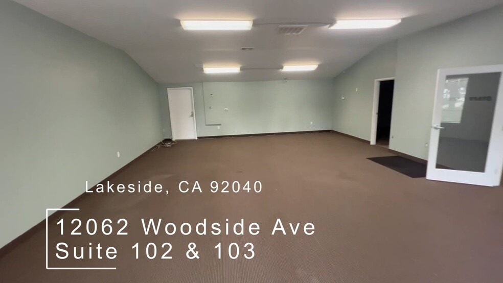 12060-12062 Woodside Ave, Lakeside, CA for lease - Commercial Listing Video - Image 2 of 5