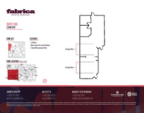 3001 Brighton Blvd, Denver, CO à louer Plan d’étage- Image 2 de 2