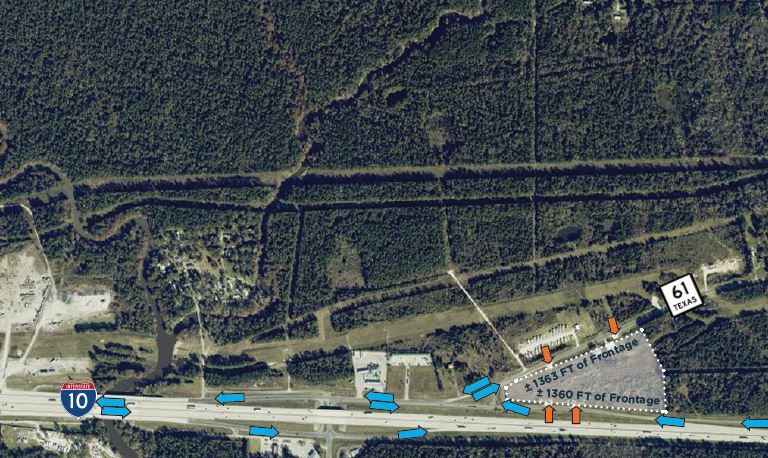 Interstate 10 & SH 61, Hankamer, TX for sale - Primary Photo - Image 1 of 2