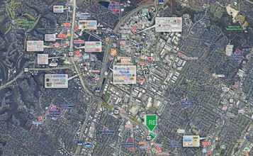 8801 Research Blvd, Austin, TX - AERIAL  map view