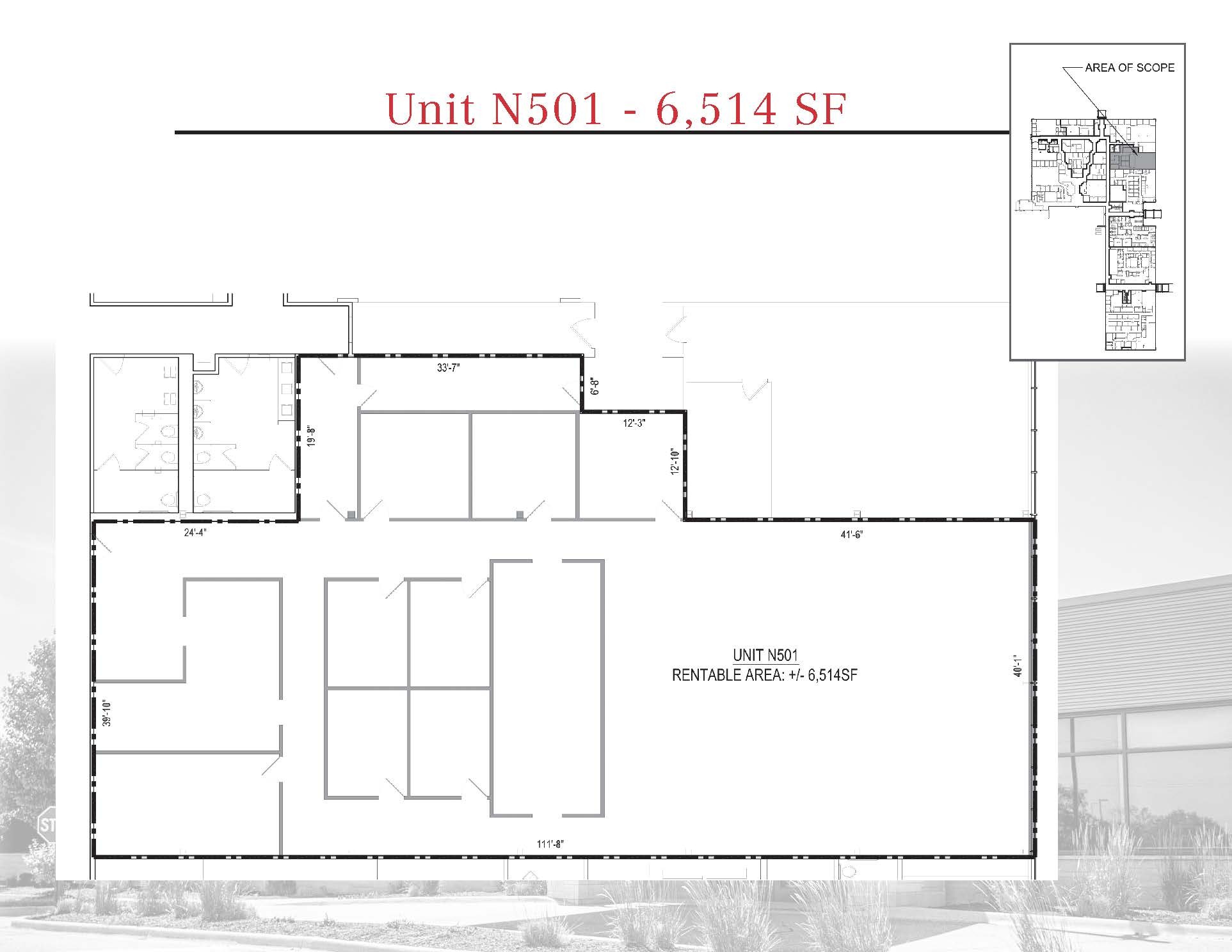 9200 Calumet Ave, Munster, IN à louer Plan d’étage- Image 1 de 1