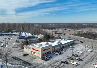 9550-9590 Allisonville Rd, Indianapolis, IN - AERIAL map view - Image1