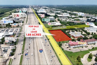 Katy Freeway, Houston, TX - AERIAL map view - Image1