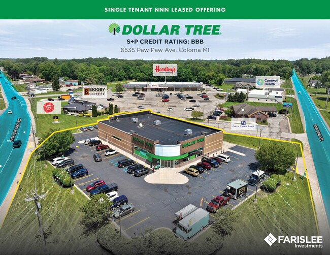 More details for 6535 Paw Paw Ave, Coloma, MI - Retail for Sale