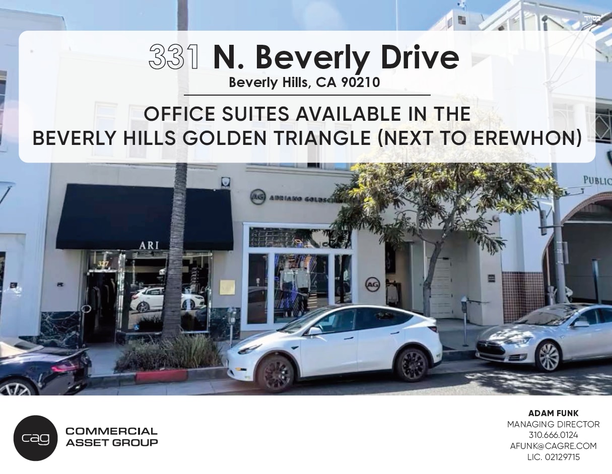 327-331 N Beverly Dr, Beverly Hills, CA for lease Building Photo- Image 1 of 5