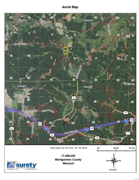 0 Harris Rd, Montgomery City, MO à vendre - Aérien - Image 3 de 3