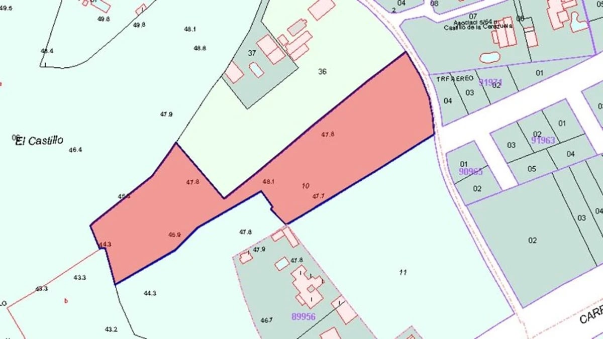 Calle la Serrezuela, 2, Dos Hermanas, Sevilla à vendre Plan cadastral- Image 1 de 3