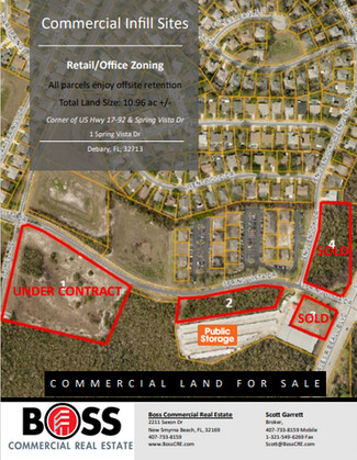 Plus de détails pour 1 Spring Vista Dr, Debary, FL - Terrain à vendre