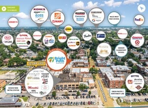 6701-6709 N Northwest Hwy, Chicago, IL - AERIAL  map view