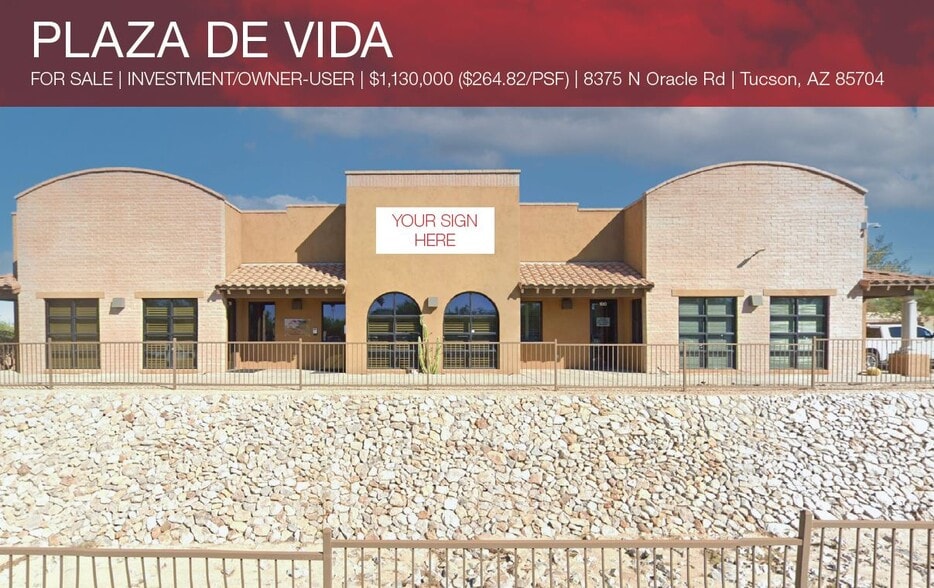 8375 N Oracle Rd, Oro Valley, AZ for sale - Building Photo - Image 1 of 8