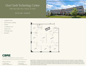 10822 W Toller Dr, Littleton, CO à louer Plan d’étage- Image 1 de 1