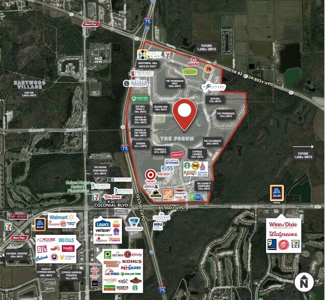 9180 Forum Corporate Pky, Fort Myers, FL for lease - Aerial - Image 2 of 5