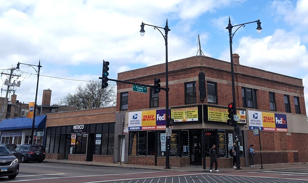 4000-4012 W Montrose Ave, Chicago, IL à louer - Photo du bâtiment - Image 2 de 6