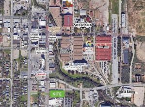 2225 N Main St, Fort Worth, TX - AERIAL  map view