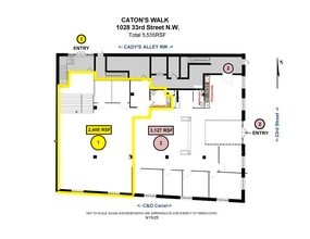 1028 33rd St NW, Washington, DC for lease Floor Plan- Image 2 of 15