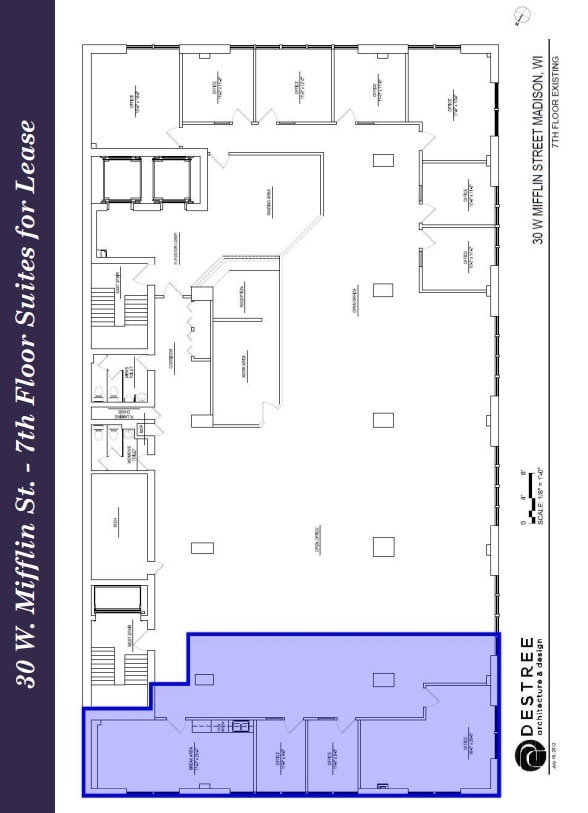30 W Mifflin St, Madison, WI for lease Floor Plan- Image 1 of 1