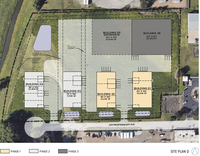 520 NW Independence Ave, Topeka, KS for lease - Site Plan - Image 1 of 1