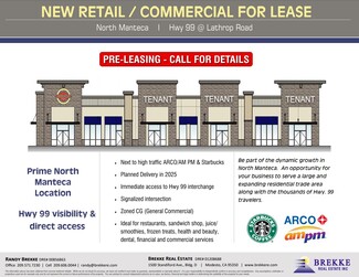 More details for Hwy 99 & Lathrop Rd, Manteca, CA - Retail for Lease