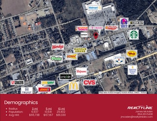 Plus de détails pour 107 W Church St, Batesburg-Leesville, SC - Terrain à louer