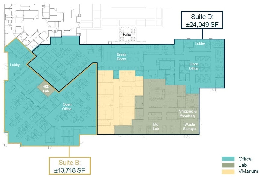 125 Shoreway Rd, San Carlos, CA for lease - Floor Plan - Image 3 of 10
