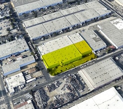 1807 E 48th Pl, Los Angeles, CA - Aerial  map view