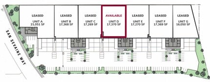 10888 San Sevaine Way, Jurupa Valley, CA à louer Plan de site- Image 2 de 3