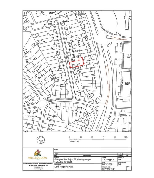 29 Nursery Waye, Uxbridge à vendre - Goad Map - Image 2 de 2