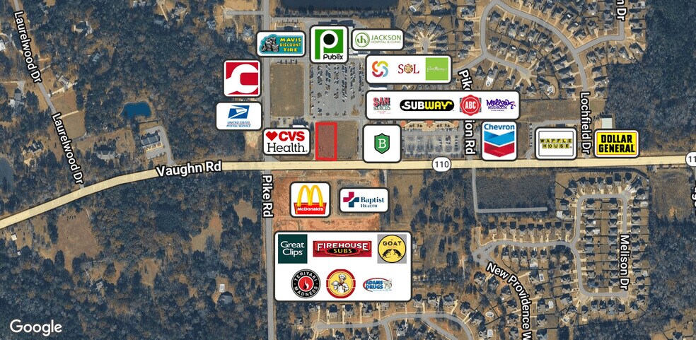9525 Vaughn Rd, Pike Road, AL for sale - Building Photo - Image 1 of 1