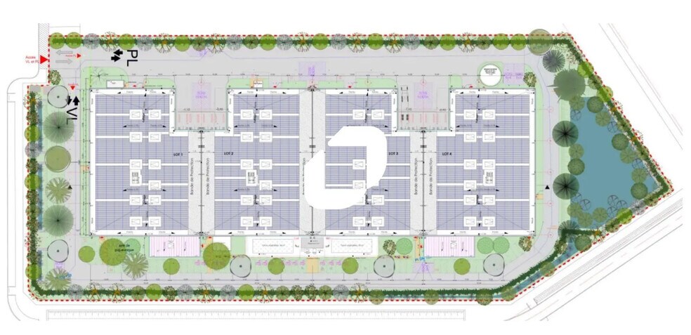 Industrial in Puiseux-en-France for lease - Floor Plan - Image 3 of 6