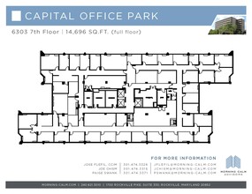 6303 Ivy Ln, Greenbelt, MD à louer Plan d  tage- Image 1 de 1