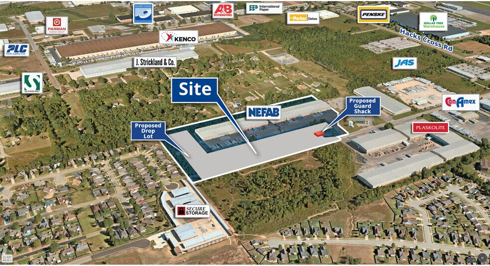 10665 Ridgeway Industrial Rd, Olive Branch, MS à louer - Photo du bâtiment - Image 1 de 3