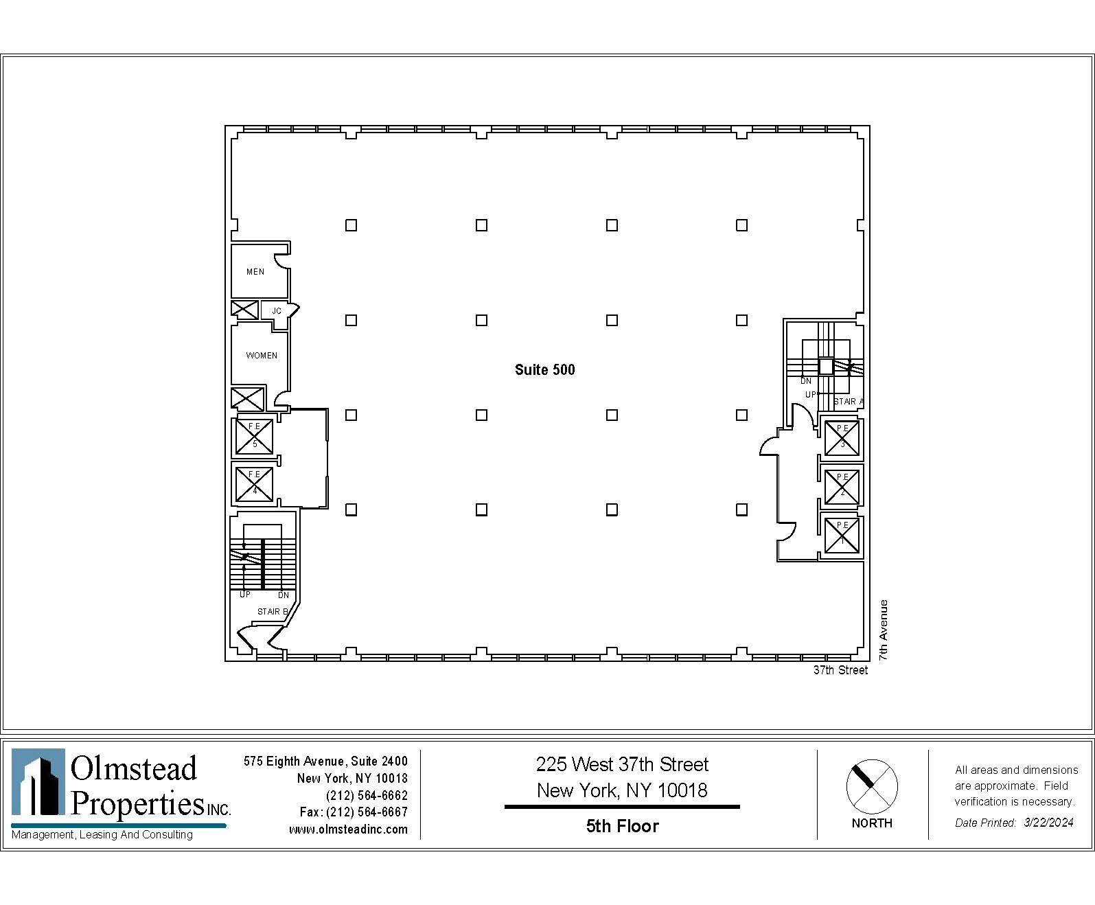 225 W 37th St, New York, NY for lease Floor Plan- Image 1 of 1