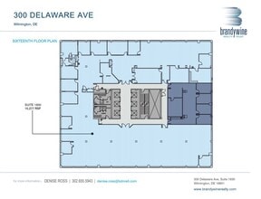 300 Delaware Ave, Wilmington, DE for lease Floor Plan- Image 1 of 1