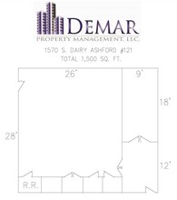 1570 Dairy Ashford Rd, Houston, TX for lease Floor Plan- Image 1 of 5