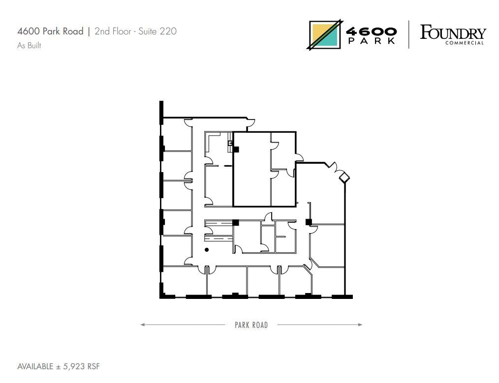 4600 Park Rd, Charlotte, NC for lease Floor Plan- Image 1 of 1
