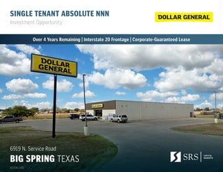 Plus de détails pour 6919 N Service Rd, Big Spring, TX - Commerce de détail à vendre
