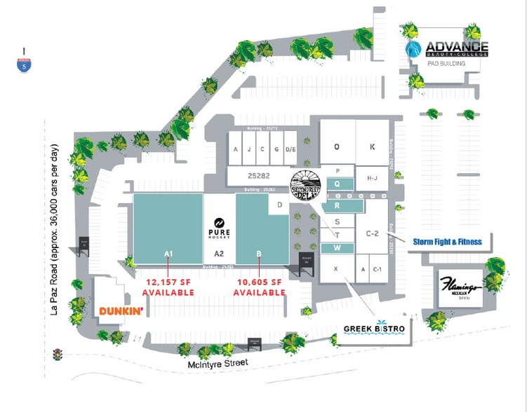 25232-25334 Mcintyre St, Laguna Hills, CA for lease - Site Plan - Image 3 of 25
