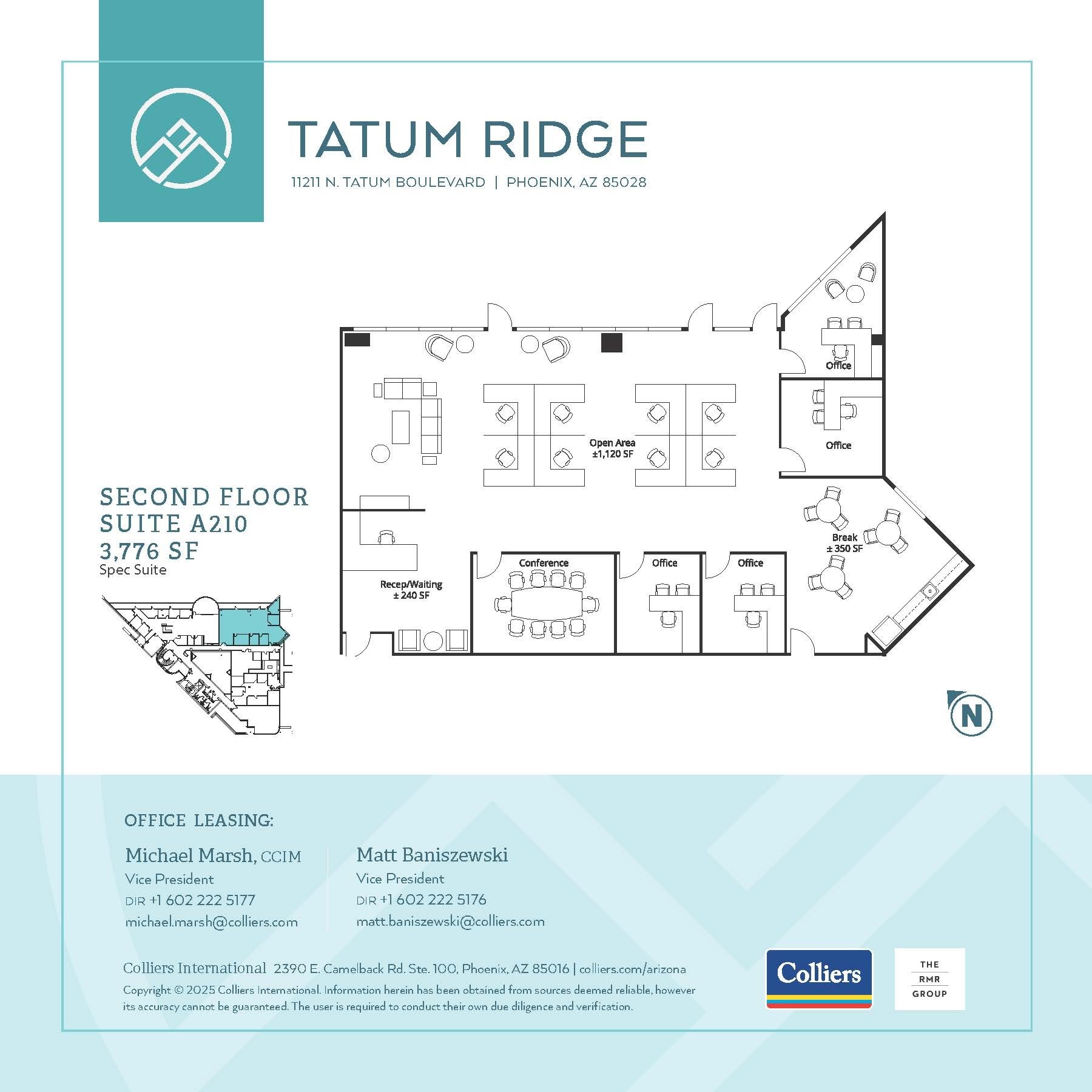 11209 N Tatum Blvd, Phoenix, AZ for lease Floor Plan- Image 1 of 1
