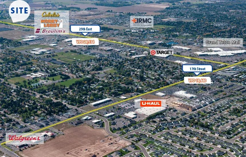 TBD Gator Aly, Ammon, ID à vendre - Aérien - Image 2 de 3