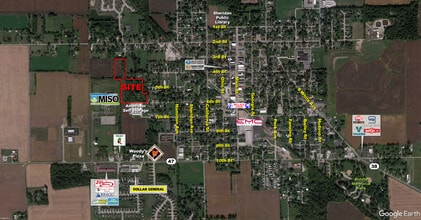 0 6th, Sheridan, IN - Aerial map view