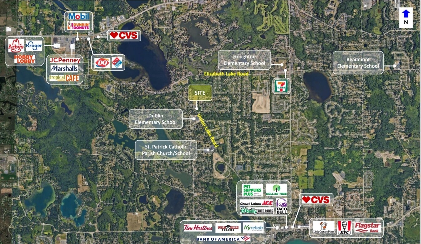 Union Lake Rd, White Lake Township, MI for sale Building Photo- Image 1 of 4