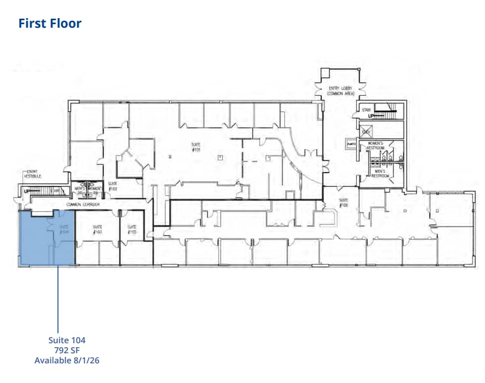 7633 Ganser Way, Madison, WI for lease Floor Plan- Image 1 of 1